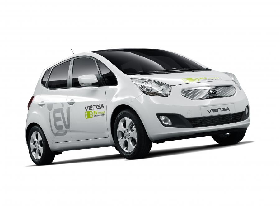  Kia Venga Plug-In Electric Concept 2010 года  (фото 11 из 12)